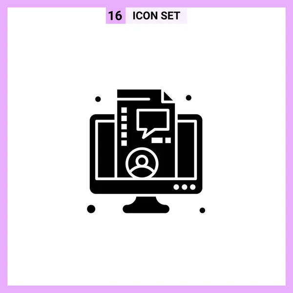 Set Universal Creative Icons Simply Vector Illustrations Web Mobile Apps — Stock Vector