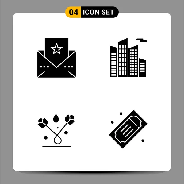 Conjunto Iconos Creativos Universales Simplemente Vector Ilustraciones Para Aplicaciones Web — Vector de stock