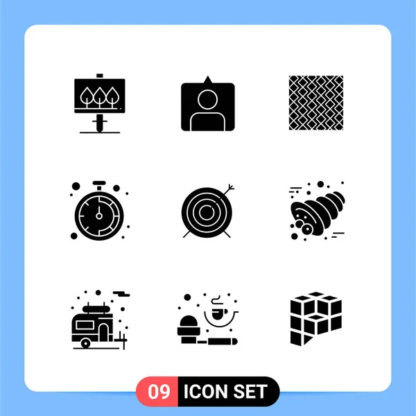 Set of 25 Universal Business Icons Vector — Stock Vector