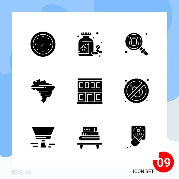 Set de 25 iconos de negocio universales Vector — Vector de stock