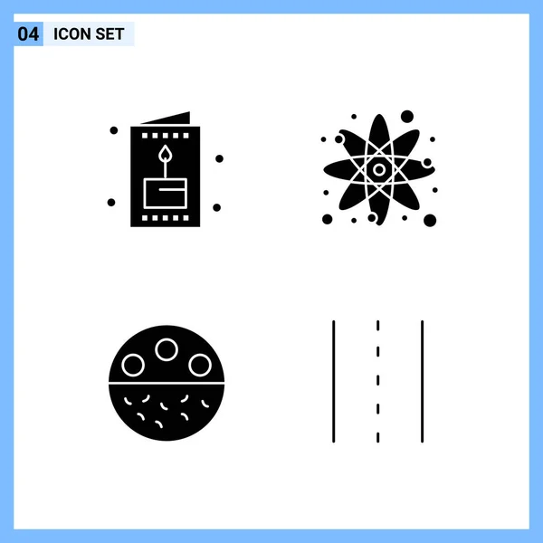 Set Universal Creative Icons Simply Vector Illustrations Web Mobile Apps — Stock Vector