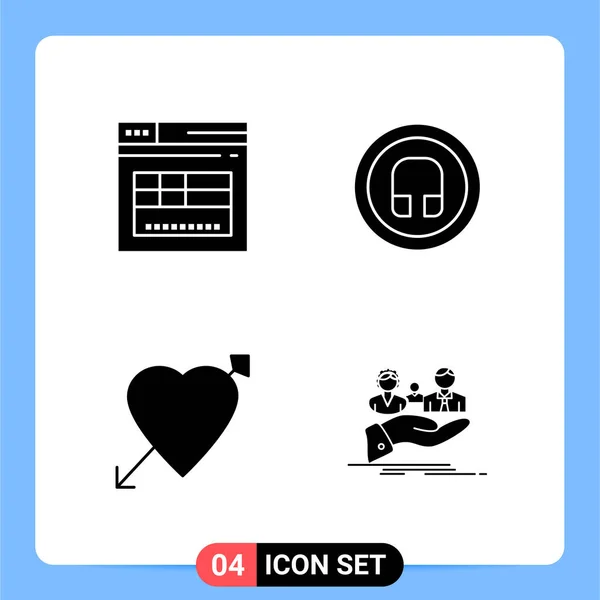 Set Universal Creative Icons Simply Vector Illustrations Web Mobile Apps — Stock Vector