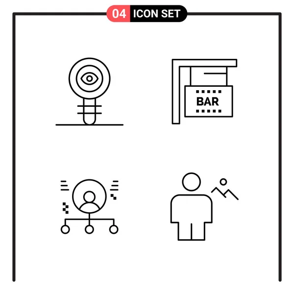 Set dari 25 Universal Business Icons Vector - Stok Vektor