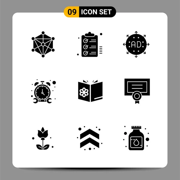 Conjunto Iconos Creativos Universales Simplemente Vector Ilustraciones Para Aplicaciones Web — Archivo Imágenes Vectoriales