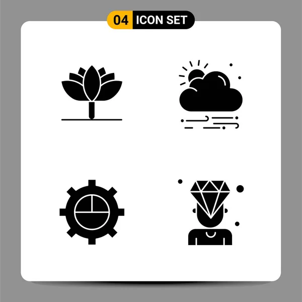 Set Universal Creative Icons Simply Vector Illustrations Web Mobile Apps — Stock Vector