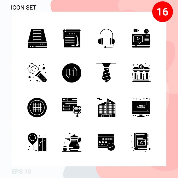 Conjunto Iconos Creativos Universales Simplemente Vector Ilustraciones Para Aplicaciones Web — Vector de stock