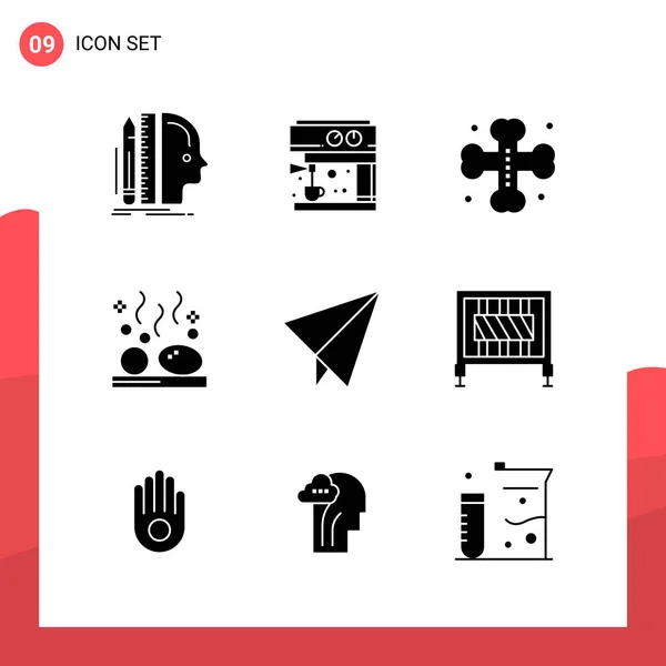 Conjunto Iconos Creativos Universales Simplemente Vector Ilustraciones Para Aplicaciones Web — Vector de stock