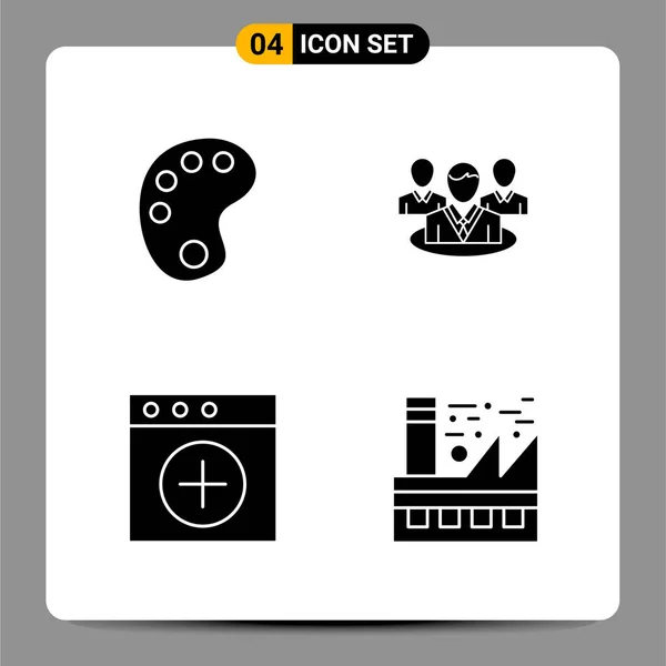 Set de 25 iconos de negocio universales Vector — Vector de stock