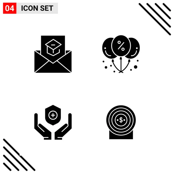 Set of 25 Universal Business Icons Vector — Stock Vector