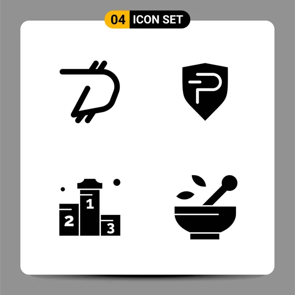 Conjunto Iconos Creativos Universales Simplemente Vector Ilustraciones Para Aplicaciones Web — Vector de stock