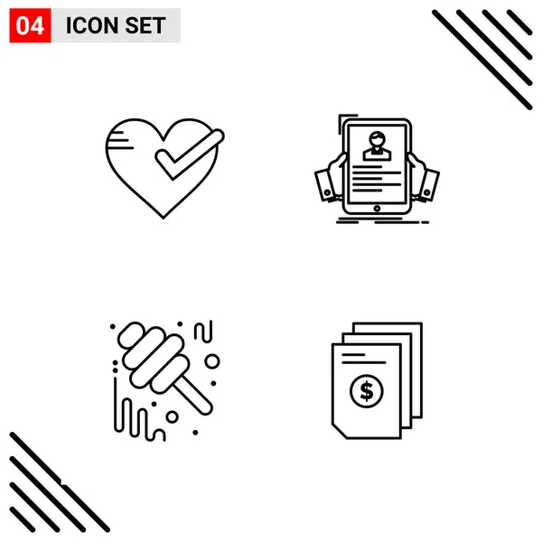 Σύνολο 25 Universal Business Icons Vector — Διανυσματικό Αρχείο