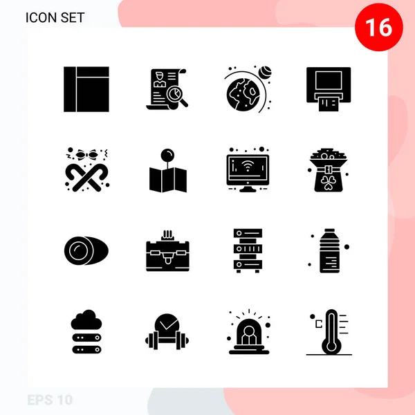 Set de 25 iconos de negocio universales Vector — Archivo Imágenes Vectoriales