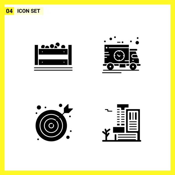 Set de 25 iconos de negocio universales Vector — Vector de stock