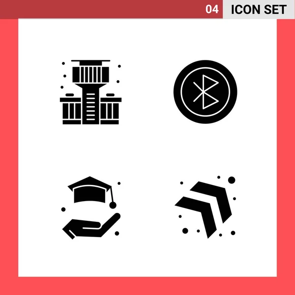 Set Universal Creative Icons Simply Vector Illustrations Web Mobile Apps — Stock Vector