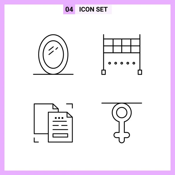 Set de 25 iconos de negocio universales Vector — Vector de stock