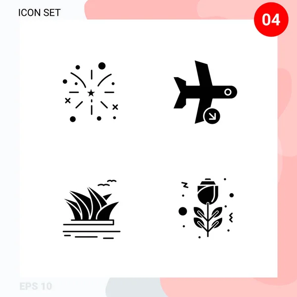 Set Universal Creative Icons Simply Vector Illustrations Web Mobile Apps — Stock Vector