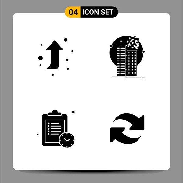 Conjunto Iconos Creativos Universales Simplemente Vector Ilustraciones Para Aplicaciones Web — Archivo Imágenes Vectoriales