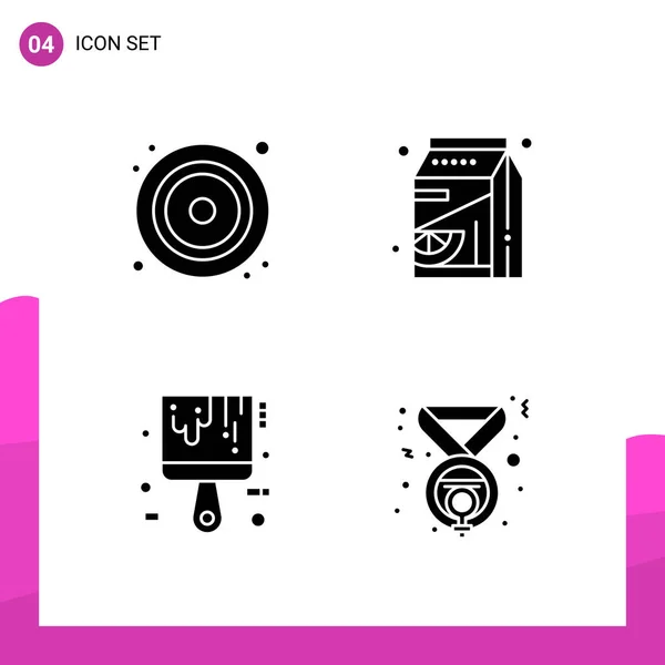 Set Universal Creative Icons Simply Vector Illustrations Web Mobile Apps — Stock Vector