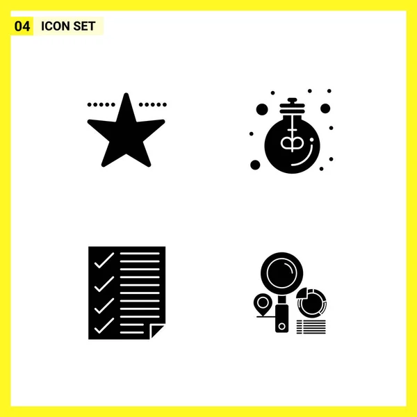 Conjunto Iconos Creativos Universales Simplemente Vector Ilustraciones Para Aplicaciones Web — Vector de stock