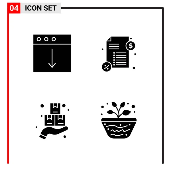 Set de 25 iconos de negocio universales Vector — Vector de stock