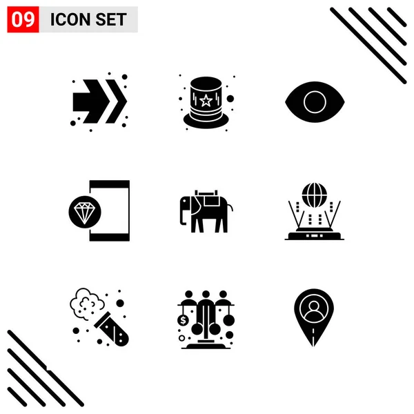 Set van 25 Universele Business Iconen Vector — Stockvector