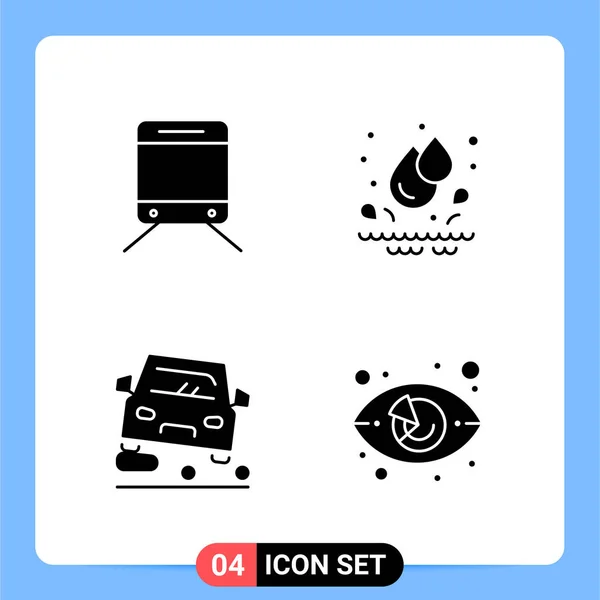 Conjunto Iconos Creativos Universales Simplemente Vector Ilustraciones Para Aplicaciones Web — Vector de stock