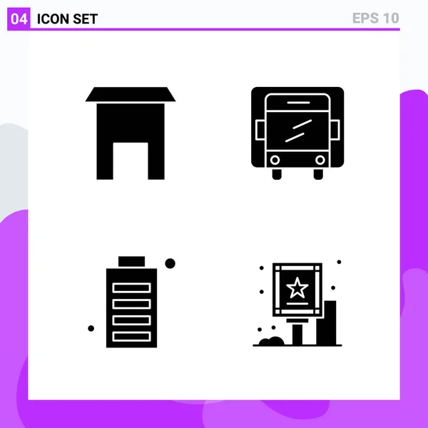 Conjunto Iconos Creativos Universales Simplemente Vector Ilustraciones Para Aplicaciones Web — Vector de stock