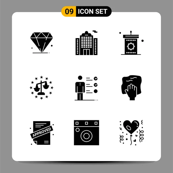 Set dari 25 Universal Business Icons Vector - Stok Vektor