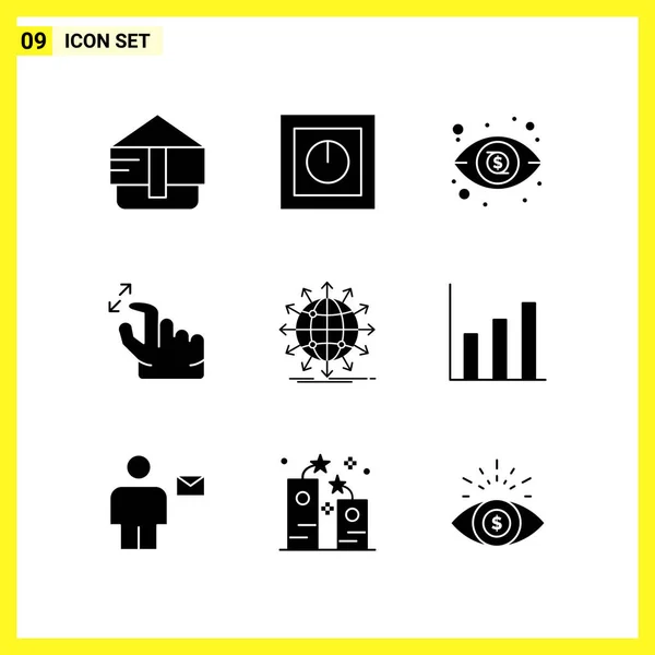 Set Universal Creative Icons Simply Vector Illustrations Web Mobile Apps — Stock Vector