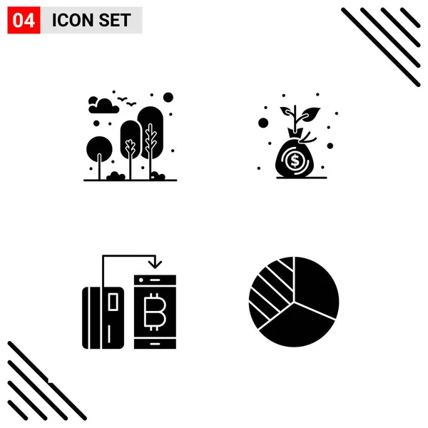 Conjunto Iconos Creativos Universales Simplemente Vector Ilustraciones Para Aplicaciones Web — Vector de stock