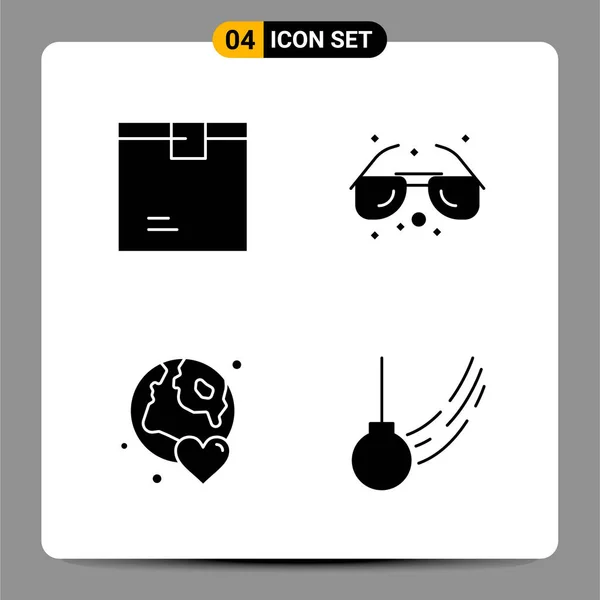 Conjunto Iconos Creativos Universales Simplemente Vector Ilustraciones Para Aplicaciones Web — Vector de stock