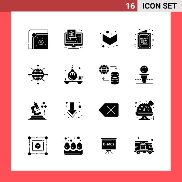 Conjunto Iconos Creativos Universales Simplemente Vector Ilustraciones Para Aplicaciones Web — Archivo Imágenes Vectoriales