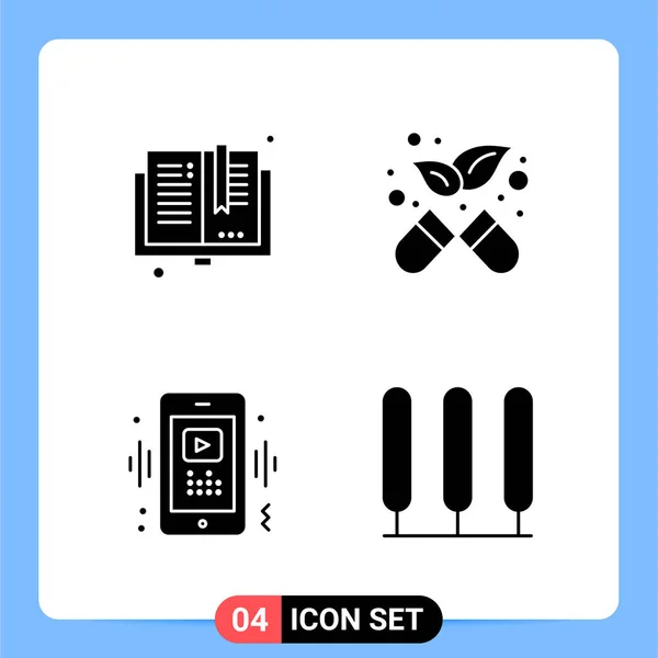 Set Universeller Kreativer Symbole Einfach Vektorillustrationen Für Web Und Mobile — Stockvektor