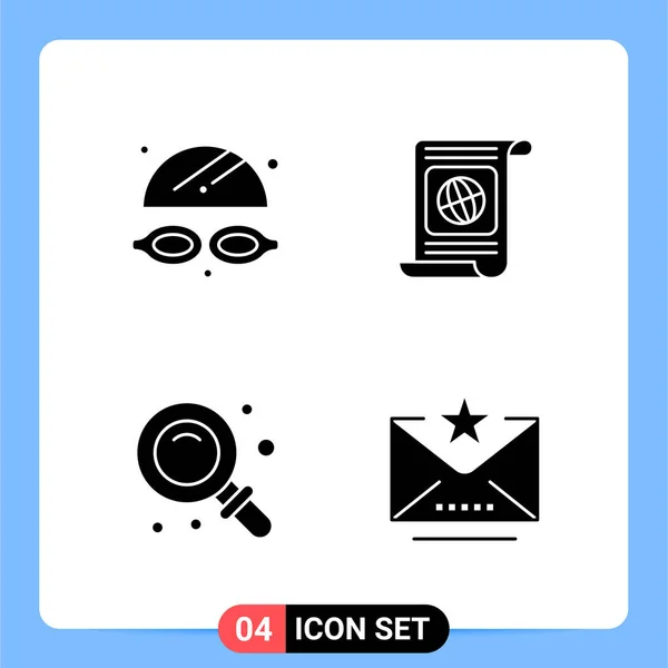 Set Dari Ikon Kreatif Universal Cukup Ilustrasi Vektor Untuk Aplikasi - Stok Vektor