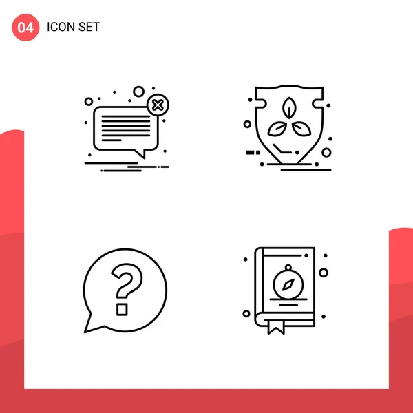 Set of 25 Universal Business Icons Vector — Stock Vector