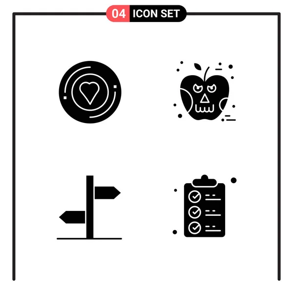 Conjunto Iconos Creativos Universales Simplemente Vector Ilustraciones Para Aplicaciones Web — Vector de stock