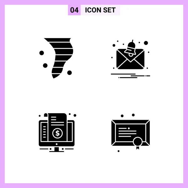 Conjunto Iconos Creativos Universales Simplemente Vector Ilustraciones Para Aplicaciones Web — Vector de stock