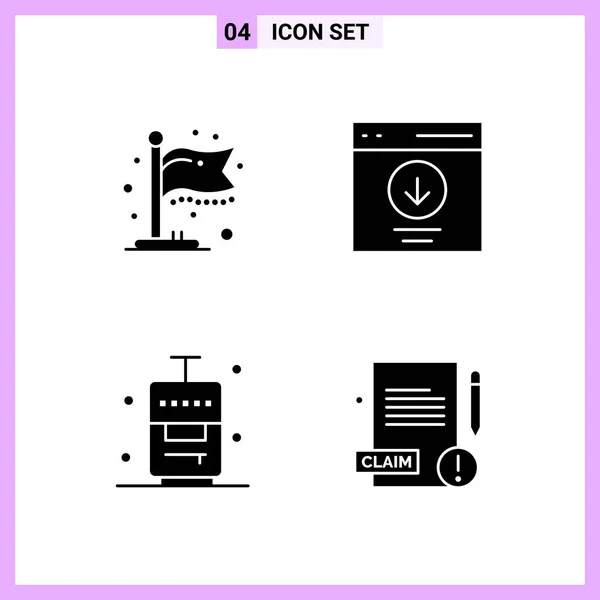 Set van 25 Universele Business Iconen Vector — Stockvector