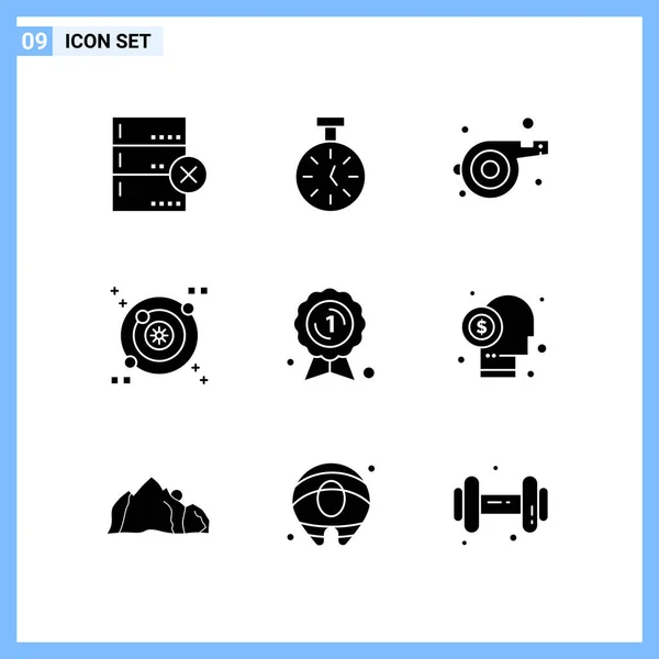 Set Universal Creative Icons Simply Vector Illustrations Web Mobile Apps — Stock Vector