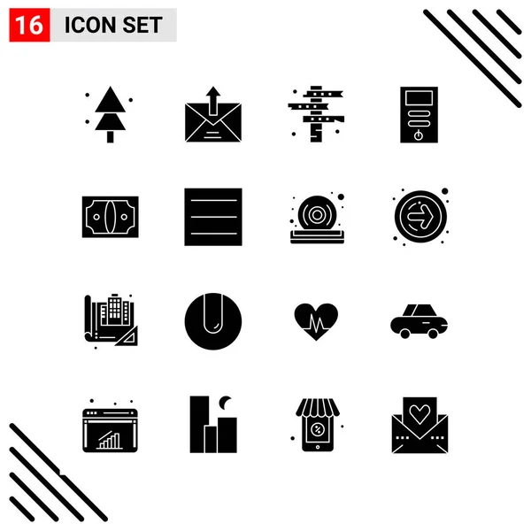 Set Universal Creative Icons Simply Vector Illustrations Web Mobile Apps — Stock Vector