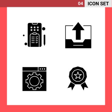 Evrensel yaratıcı simgeler kümesi, web ve mobil uygulamalar ve projeler için basit vektör illüstrasyonları 