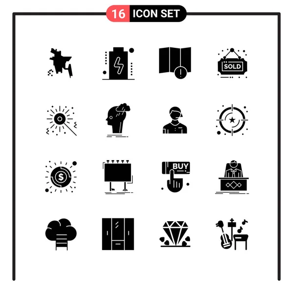 Conjunto Iconos Creativos Universales Simplemente Vector Ilustraciones Para Aplicaciones Web — Vector de stock