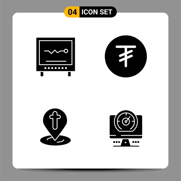 Set Universal Creative Icons Simply Vector Illustrations Web Mobile Apps — Stock Vector