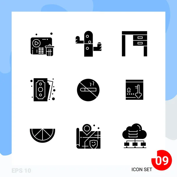 Conjunto Iconos Creativos Universales Simplemente Vector Ilustraciones Para Aplicaciones Web — Vector de stock