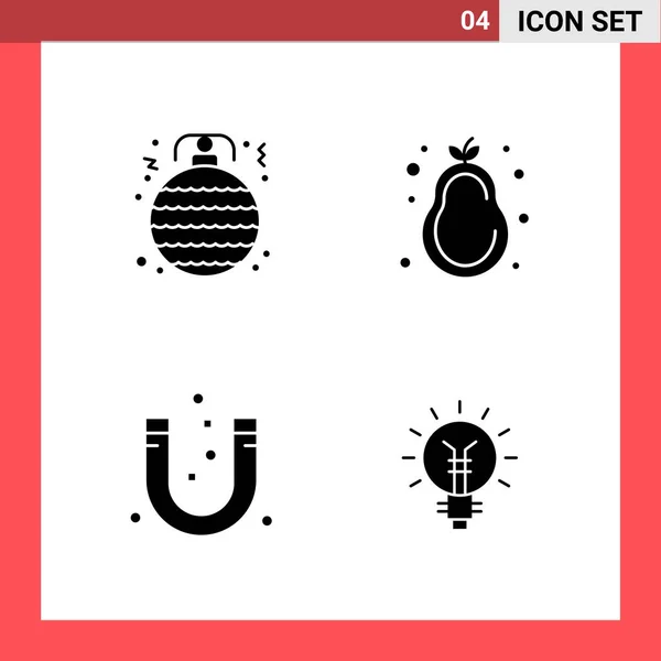 Conjunto Iconos Creativos Universales Simplemente Vector Ilustraciones Para Aplicaciones Web — Vector de stock