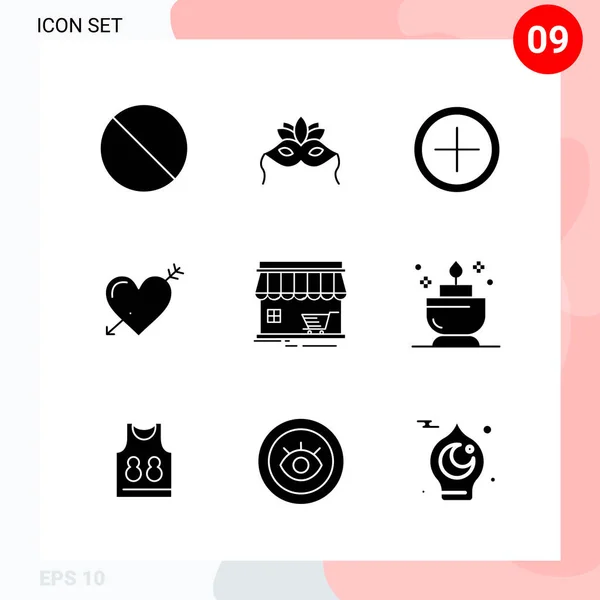 Set Universal Creative Icons Simply Vector Illustrations Web Mobile Apps — Stock Vector