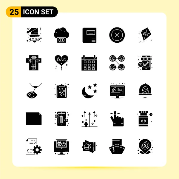 Conjunto Iconos Creativos Universales Simplemente Vector Ilustraciones Para Aplicaciones Web — Vector de stock