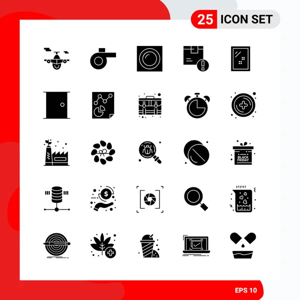 Set Universal Creative Icons Simply Vector Illustrations Web Mobile Apps — Stock Vector