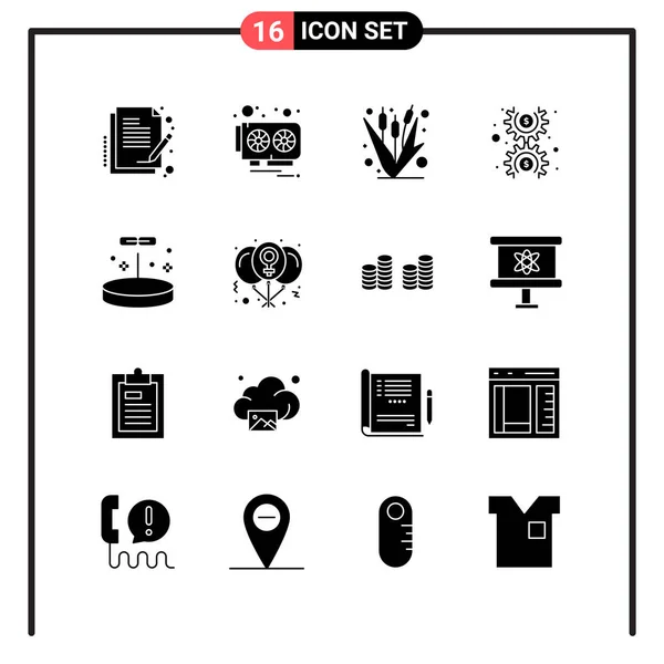 Conjunto Iconos Creativos Universales Simplemente Vector Ilustraciones Para Aplicaciones Web — Vector de stock