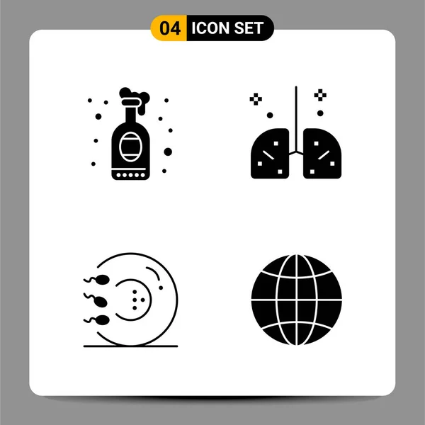 Conjunto Iconos Creativos Universales Simplemente Vector Ilustraciones Para Aplicaciones Web — Vector de stock